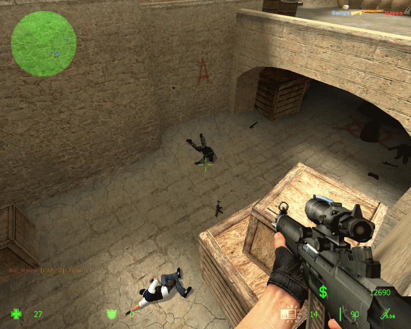 Скриншот Counter-Strike Source Русский спецназ 2 (2007) PC